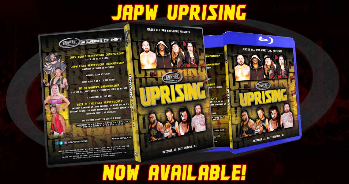 JAPW Uprising Now Available!