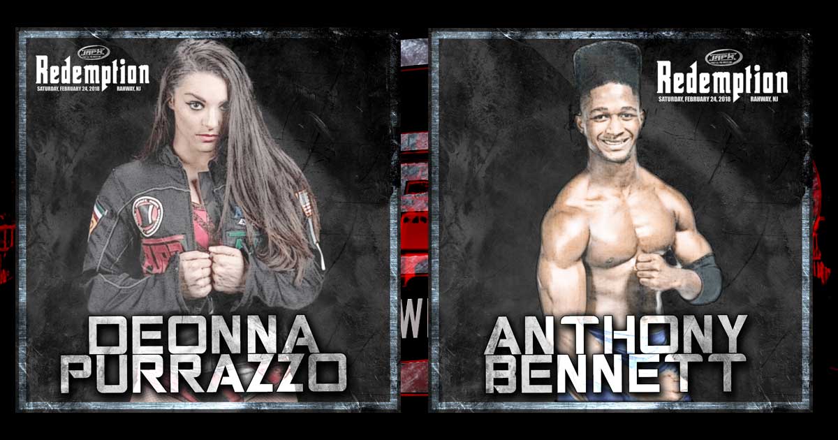 Deonna Purrazzo & Anthony Bennett Signed for Redemption!